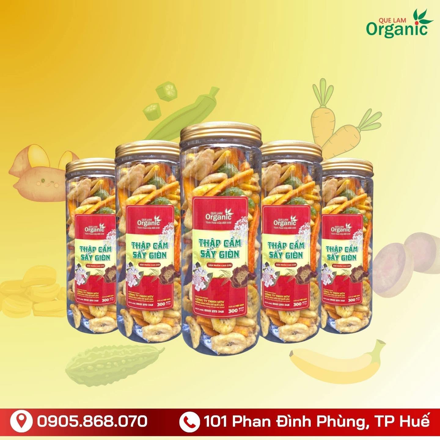 Thập cẩm sấy giòn