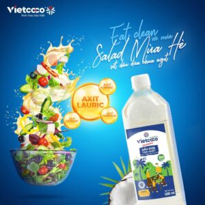 Dầu dừa tinh khiết Organic Vietcoco