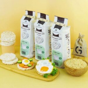 Bánh gạo lứt ăn kiêng GUfoods