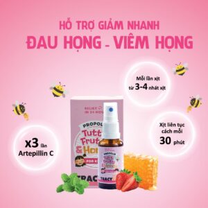 Xịt họng keo ong Tracybee