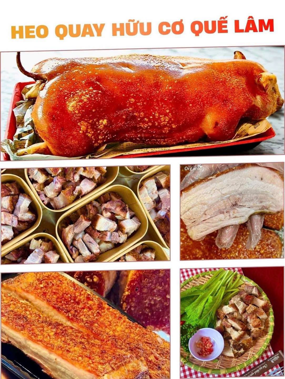 Heo quay hữu cơ Quế Lâm